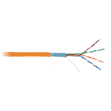EC-UF004-5E-LSZH-OR Кабель F/UTP 4 пары, Кат.5e, одножильный, BC (чистая медь), внутренний, LSZH нг(B)-HF, оранжевый, 305м EC-UF004-5E-LSZH-OR Кабель F/UTP 4 пары, Кат.5e, одножильный, BC (чистая медь), внутренний, LSZH нг(B)-HF, оранжевый, 305м