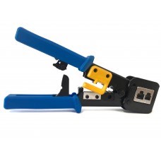 56221 Инструмент обжимной для коннекторов со сквозным отверстием EZNetko plug RJ-45 (8p8c); RJ-11/RJ-12