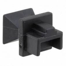 2111285-2 Заглушка пылезащитная для порта RJ45, черная