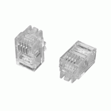 6-641334-3 Вилка 4p4c, неэкр., solid/stranded, упак (100 шт)