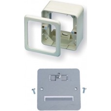 1671164-1 Адаптер для крепления розеток на DIN-рейку (10шт)