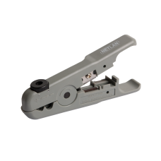 EC-CI-229W Инструмент универсальный, для зачистки и обрезки плоских и круглых кабелей (до 9мм), с колесом регулировки глубины надреза оболочки