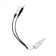 66242061-02 Контрольный шнур 2/2 с банан. штек. 2 метра